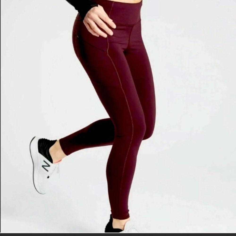 Athleta contender two toned leggings